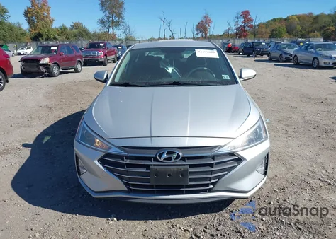 2019 Hyundai Elantra Se from USA, damaged, VIN KMHD74LF2KU887953